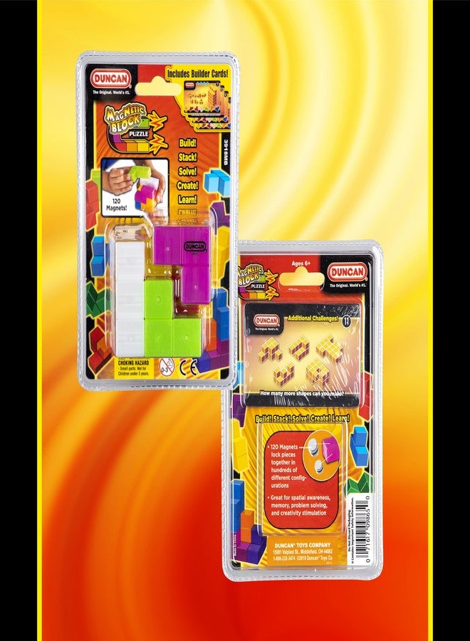 Duncan Magnetic Block Brain-Teaser Puzzle, Red - Image 4